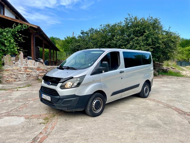 Ford Transit Custom 9 МЕСТА, снимка 1 - Бусове и автобуси - 47766692