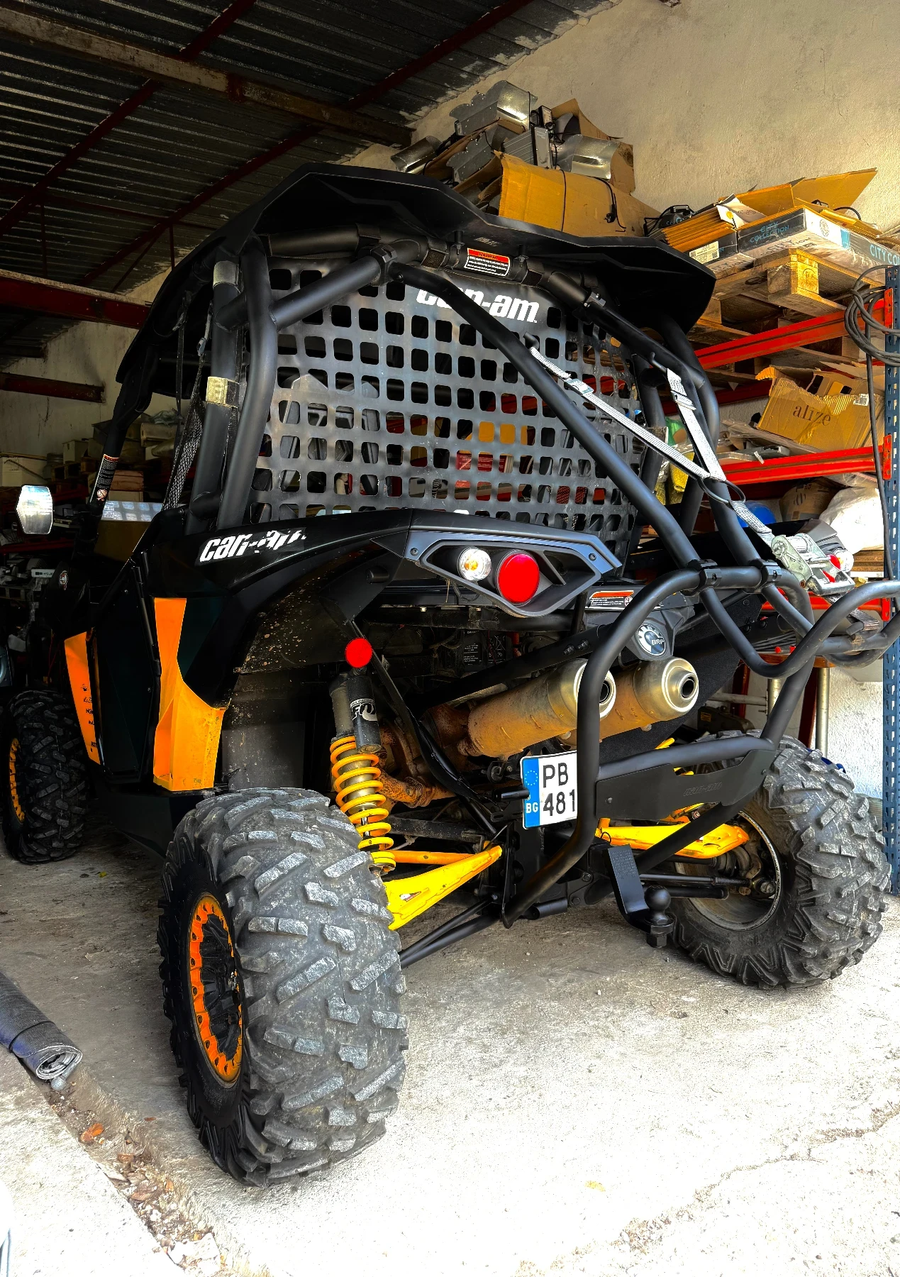 Can-Am Maverick 1000R Регистрация, хидравлика, лебедка, снимка 4 - Мотоциклети и мототехника - 55183322