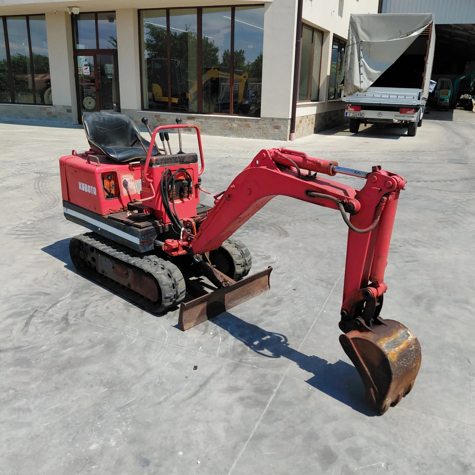 Багер Kubota KH-007 * НАЛИЧЕН * , снимка 7 - Индустриална техника - 53611549