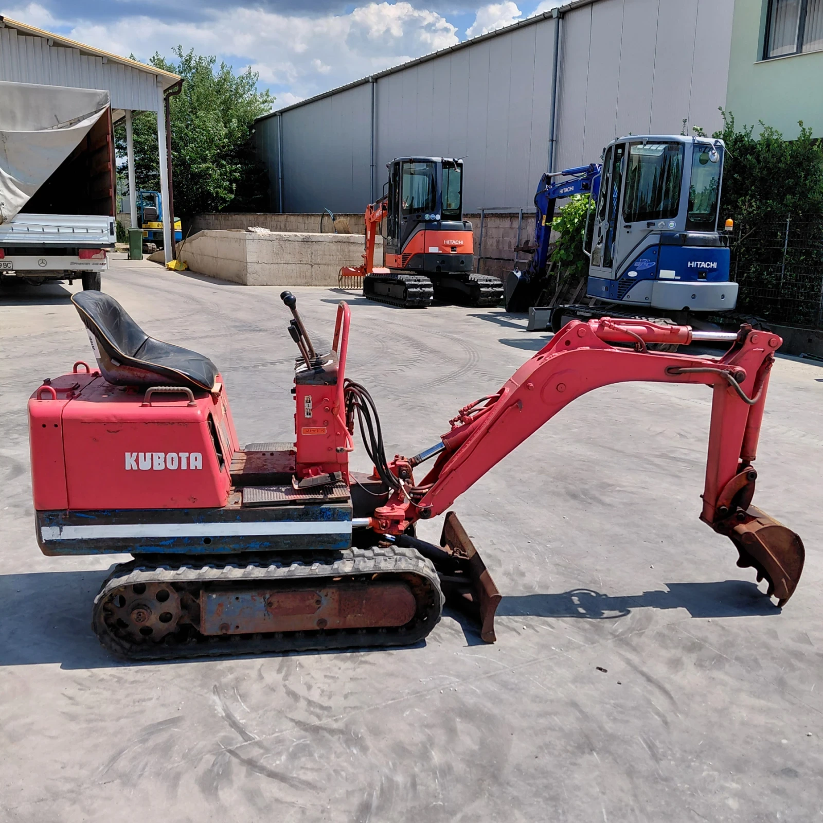 Багер Kubota KH-007 * НАЛИЧЕН * , снимка 6 - Индустриална техника - 53611549