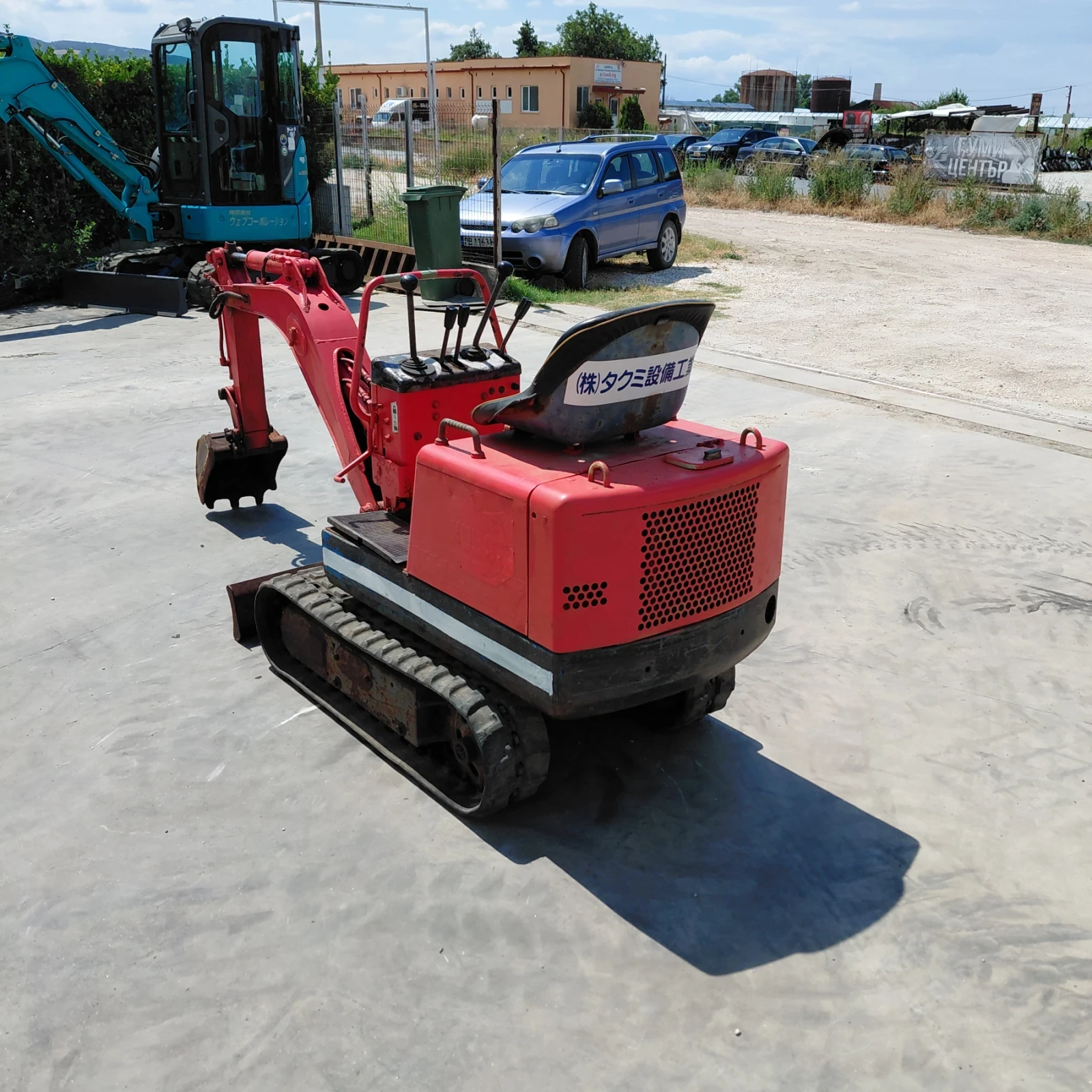 Багер Kubota KH-007 * НАЛИЧЕН * , снимка 3 - Индустриална техника - 53611549