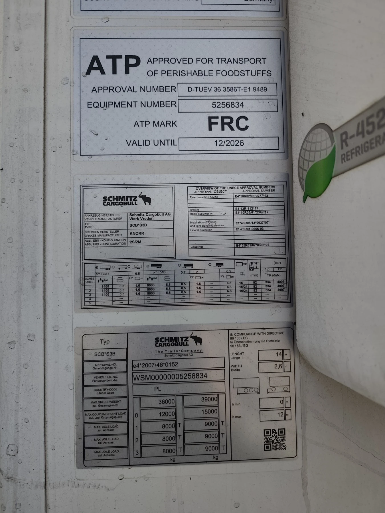 Полуремарке Schmitz SCB* S3B, снимка 15 - Ремаркета - 53708465