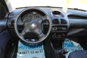 Peugeot 206 1.1I КЛИМАТИК, снимка 9