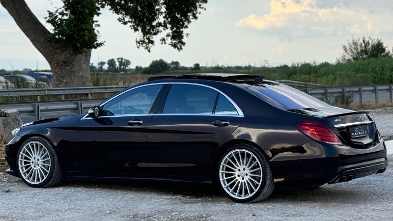 Mercedes-Benz S 500 63AMG= Long= ABC= 3xTV= Distonic= Night View= 360*, снимка 6 - Автомобили и джипове - 46404738