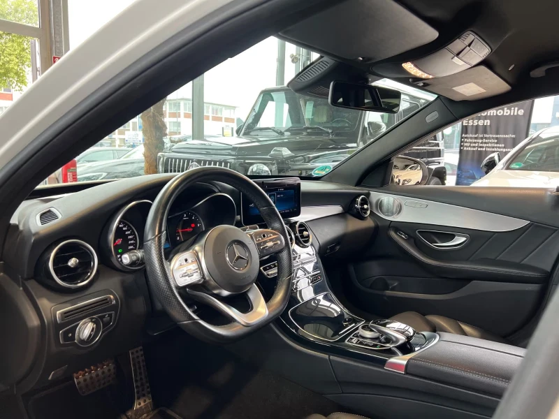 Mercedes-Benz C 220 d/AMG-PACK/BURMESTER/NAVI/194HP/105D, снимка 8 - Автомобили и джипове - 51883262