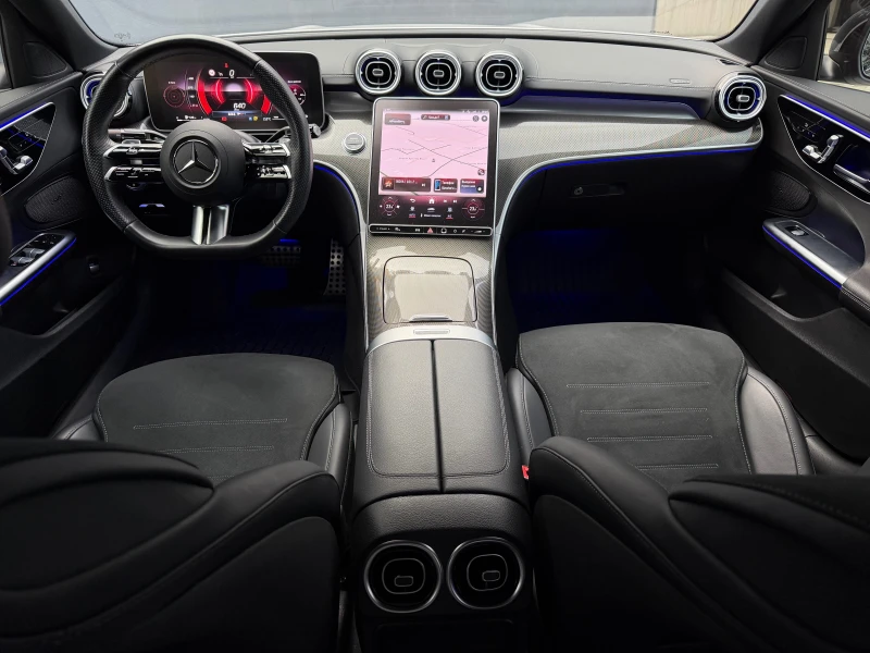 Mercedes-Benz C 300 AMG\4 MATIC\NAVI\BURM\360\ГАРАНЦИЯ ДО 2027 !!!, снимка 8 - Автомобили и джипове - 52352769