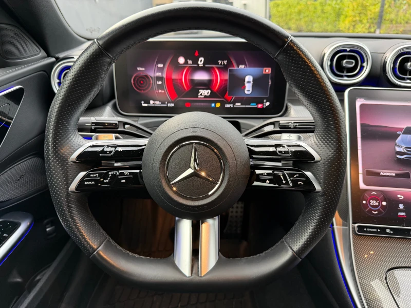 Mercedes-Benz C 300 AMG\4 MATIC\NAVI\BURM\360\ГАРАНЦИЯ ДО 2027 !!!, снимка 17 - Автомобили и джипове - 52352769