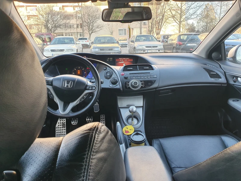 Honda Civic КОЖА КАМЕРА ПАНОРАМА ПОДГРЕВ И ДР , снимка 8 - Автомобили и джипове - 52938099