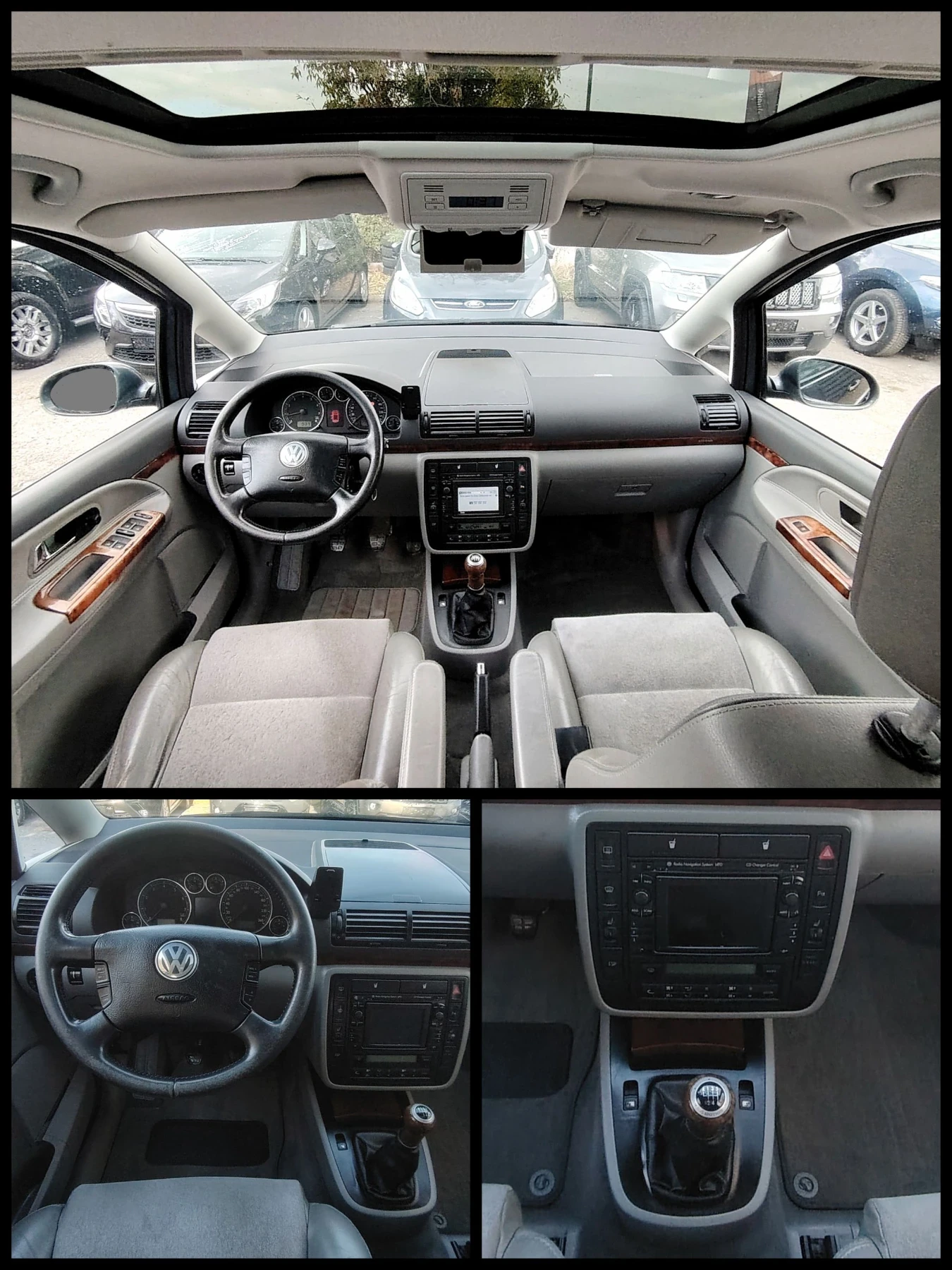 VW Sharan 2.8i/4-Motion, снимка 10 - Автомобили и джипове - 56631698