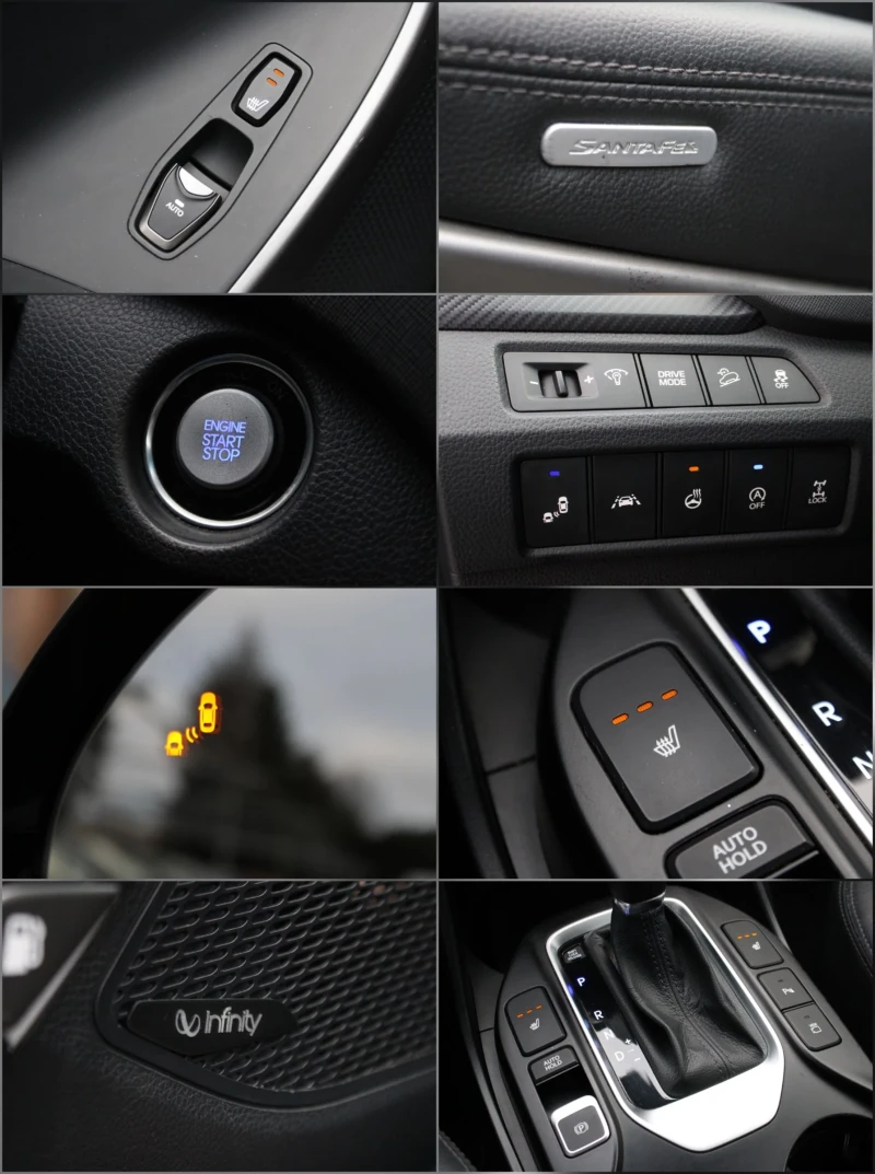 Hyundai Santa fe 2.2 CRDI 4WD / FACELIFT / FULL, снимка 14 - Автомобили и джипове - 52915918