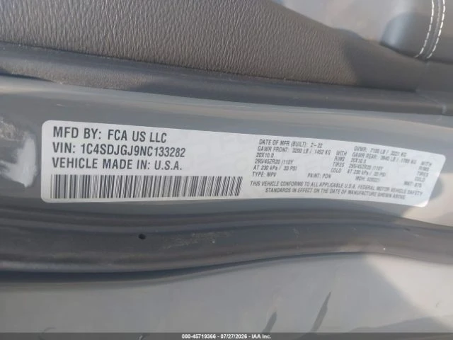 Dodge Durango SRT 392 AWD, снимка 8 - Автомобили и джипове - 55961828