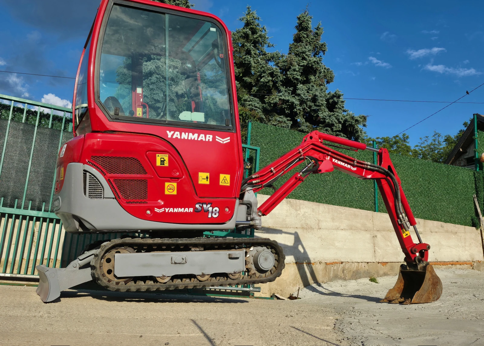 Багер Yanmar 2t., снимка 6 - Индустриална техника - 56218887
