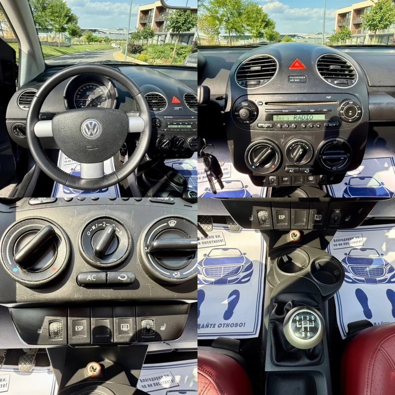 VW New beetle 1.9 TDI CABRIO/LIMITED RED EDITION, снимка 15 - Автомобили и джипове - 47143965