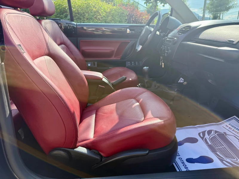 VW New beetle 1.9 TDI CABRIO/LIMITED RED EDITION, снимка 14 - Автомобили и джипове - 47143965