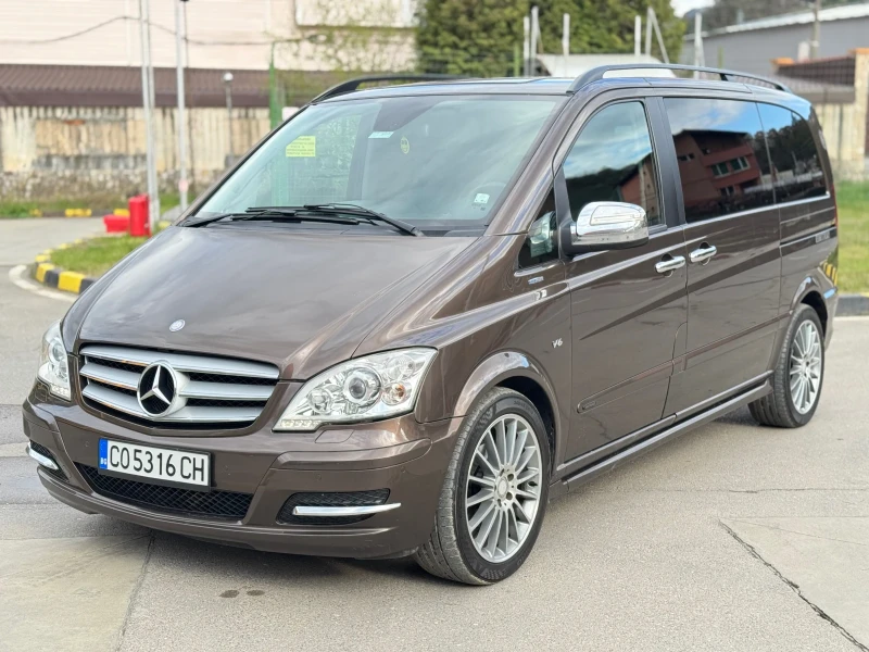 Mercedes-Benz Viano CDI 3.0V6 224кс* Edition* Кожен салон* Климатроник, снимка 5 - Автомобили и джипове - 48497705