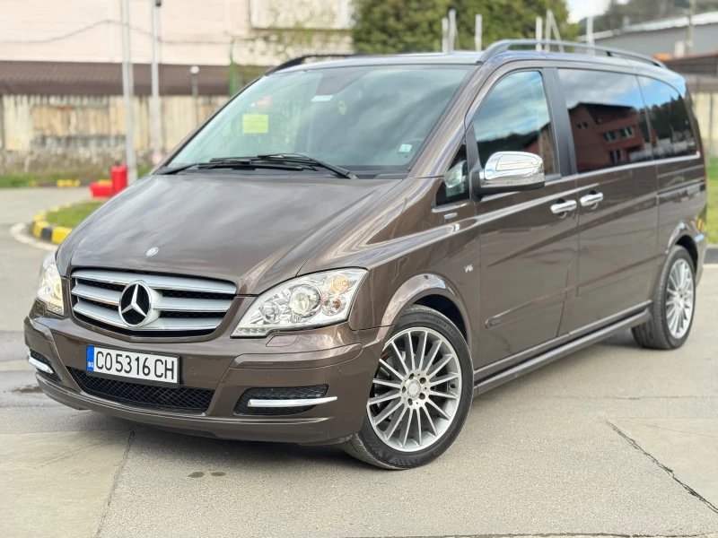 Mercedes-Benz Viano CDI 3.0V6 224кс* Edition* Кожен салон* Климатроник, снимка 2 - Автомобили и джипове - 48497705