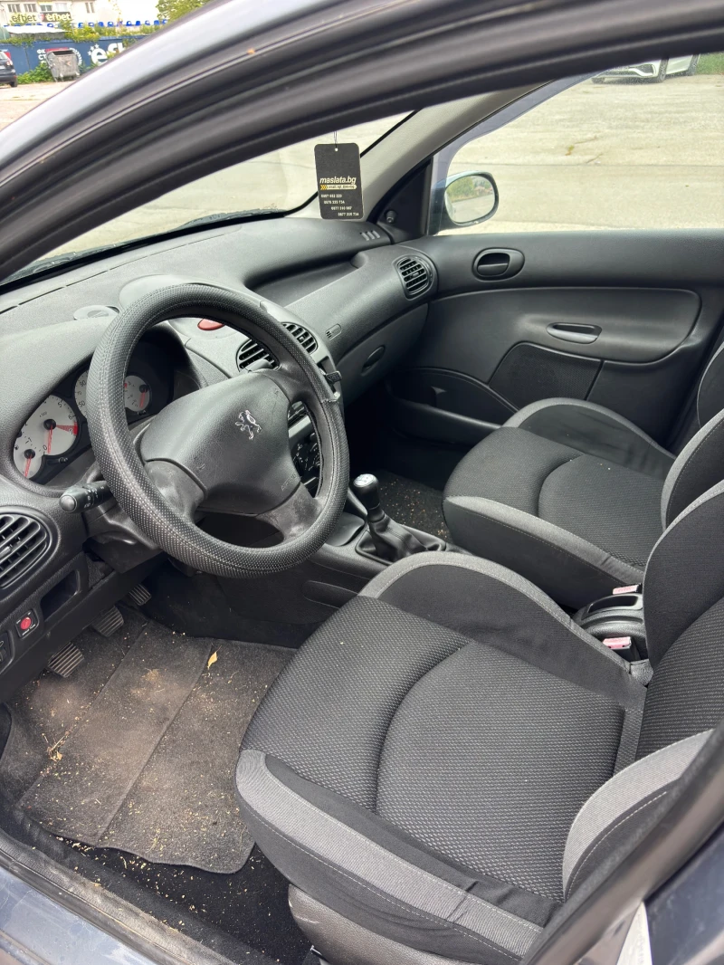 Peugeot 206, снимка 9 - Автомобили и джипове - 52642843