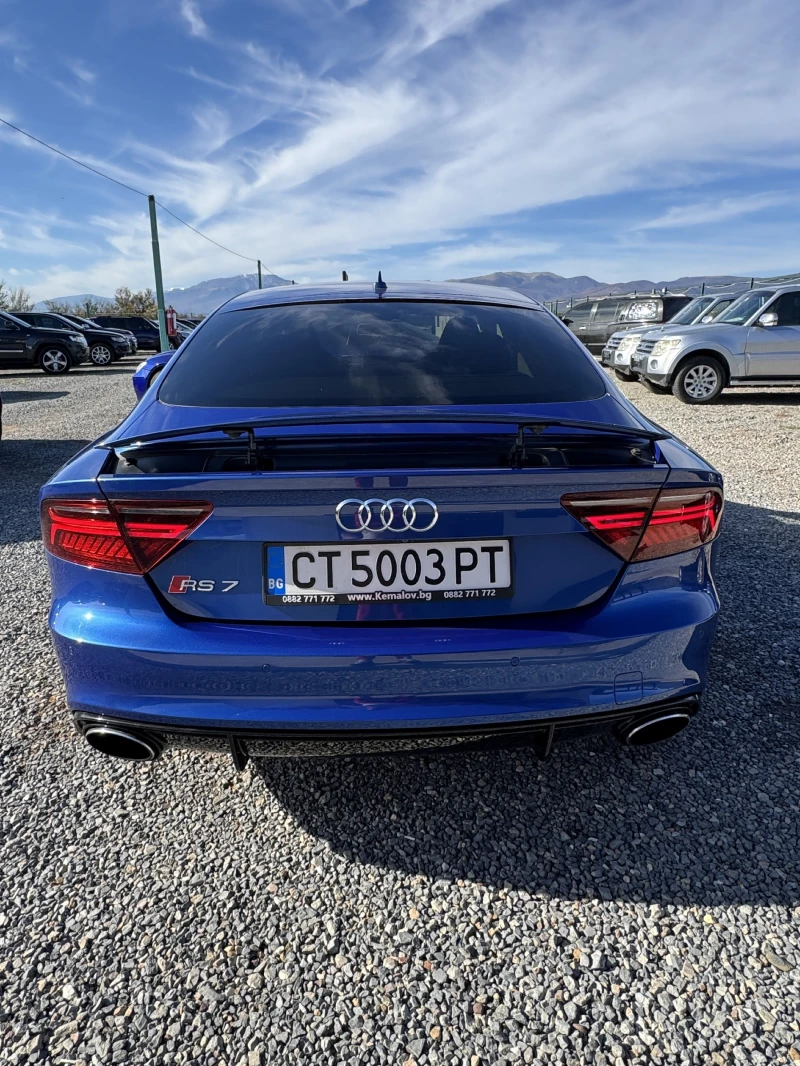 Audi Rs7 SPORTBACK* QUATTRO* MATRIX* V8* 4.0TFSI* , снимка 6 - Автомобили и джипове - 52255423