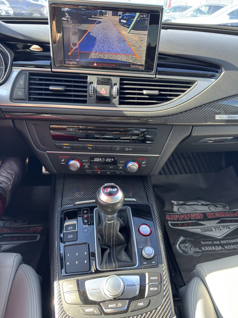 Audi Rs7 SPORTBACK* QUATTRO* MATRIX* V8* 4.0TFSI* , снимка 14 - Автомобили и джипове - 52255423