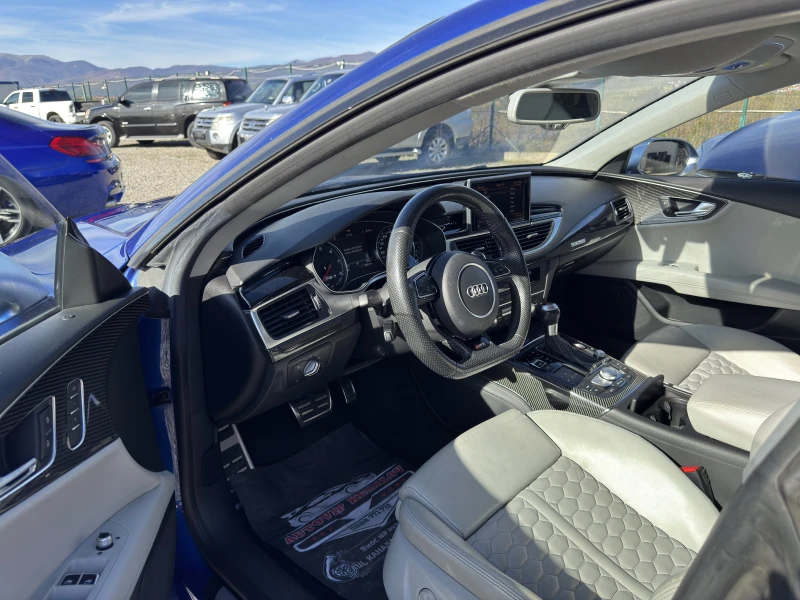 Audi Rs7 SPORTBACK* QUATTRO* MATRIX* V8* 4.0TFSI* , снимка 9 - Автомобили и джипове - 52255423