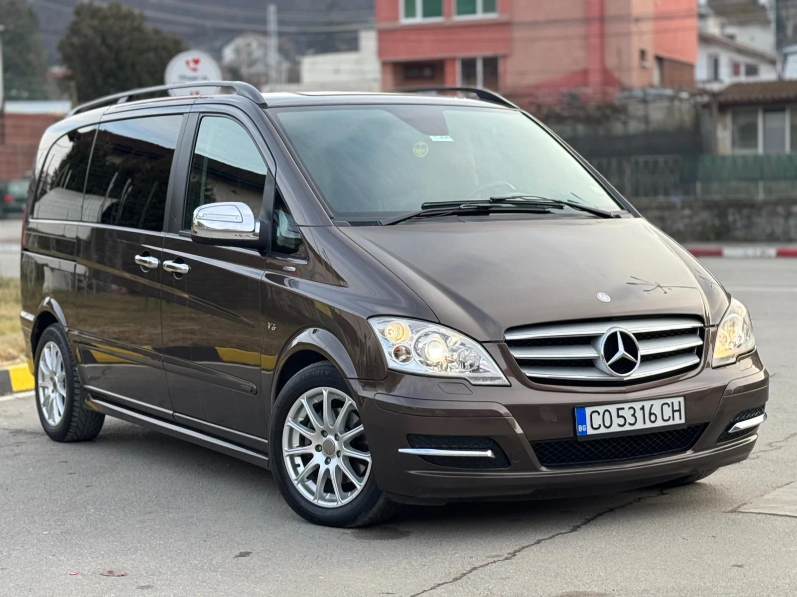 Mercedes-Benz Viano CDI 3.0V6 224кс* 5G-tronic* Кожен салон* Климатрон - [1] 