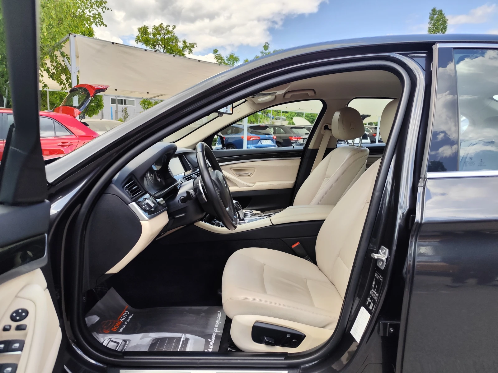 BMW 520 D  AВТОМАТИК* KOЖА* ПАРКТРОНИК* XENON* NAVI - изображение 7