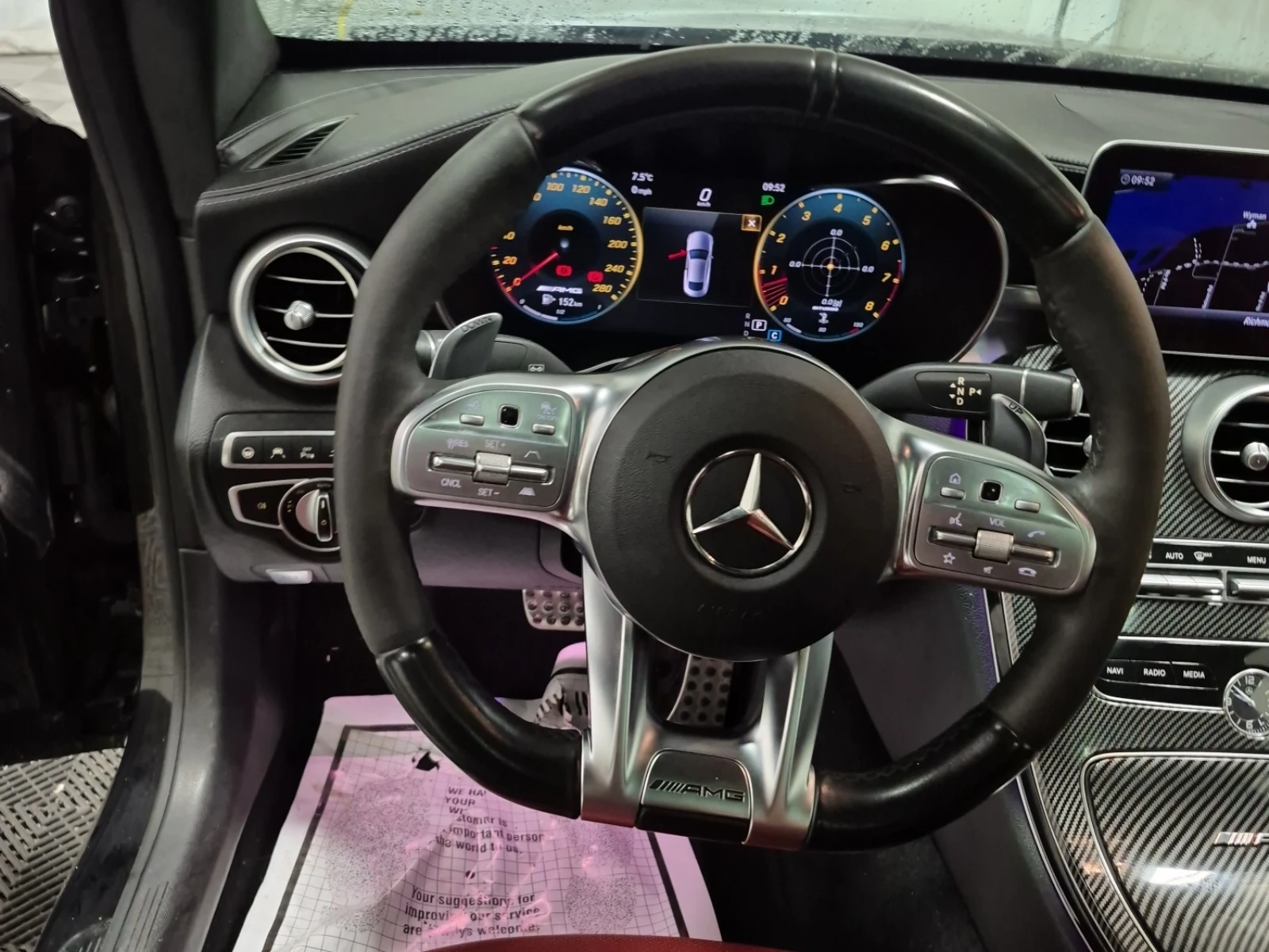 Mercedes-Benz C 43 AMG * CARFAX * БЕЗ ПЪРВОНАЧАЛНА ВНОСКА - изображение 9