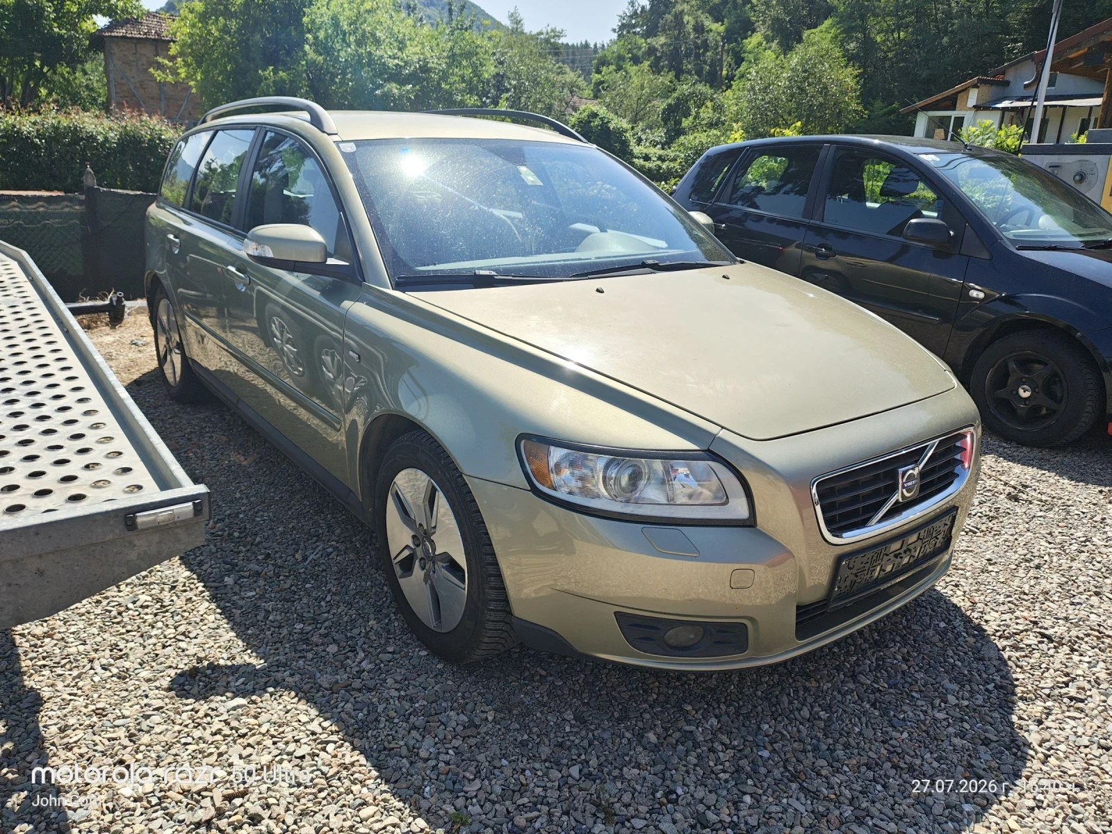 Volvo V50 Fasse 2009г. , снимка 3 - Автомобили и джипове - 55433418