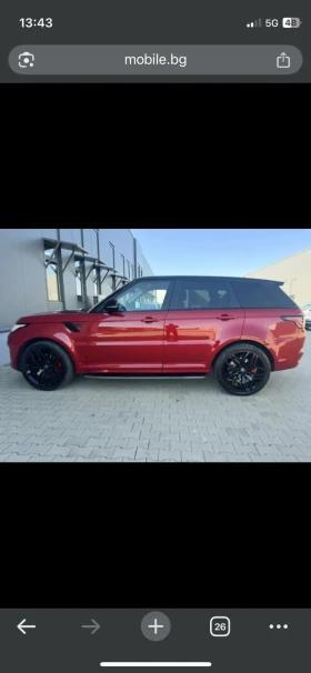Обява за продажба на Land Rover Range Rover Sport ~47 999 лв. - изображение 1 | Auto.bg Обява за продажба на Land Rover Range Rover Sport ~47 999 лв. - изображение 1