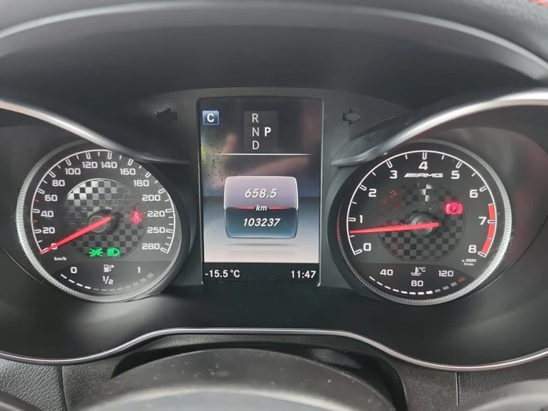 Mercedes-Benz GLC * AMG 43 * CARFAX * ЦЕНА ДО БГ, снимка 14 - Автомобили и джипове - 53286600