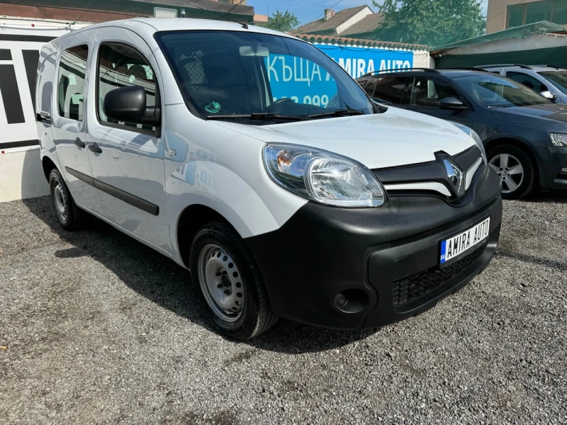 Renault Kangoo 1.5dCI 90кс/ГЕРМАНИЯ/143800км./ПЪЛ.ИСТОР.РЕНО/ОБСЛ, снимка 3 - Автомобили и джипове - 47340593