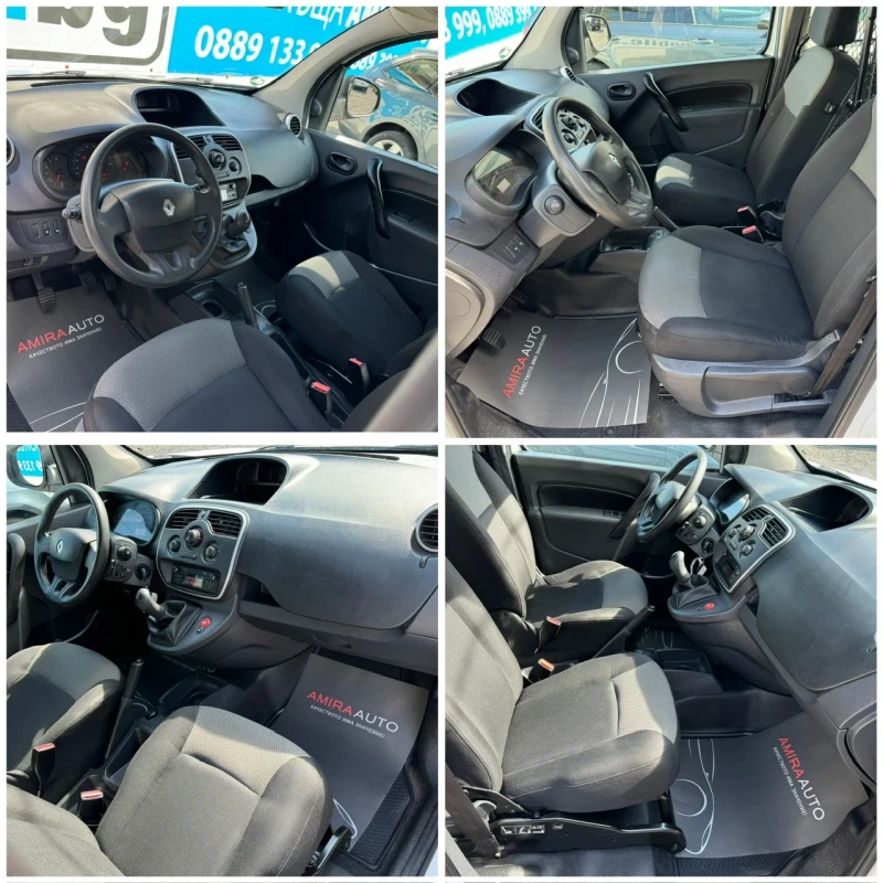 Renault Kangoo 1.5dCI 90кс/ГЕРМАНИЯ/143800км./ПЪЛ.ИСТОР.РЕНО/ОБСЛ, снимка 11 - Автомобили и джипове - 47340593