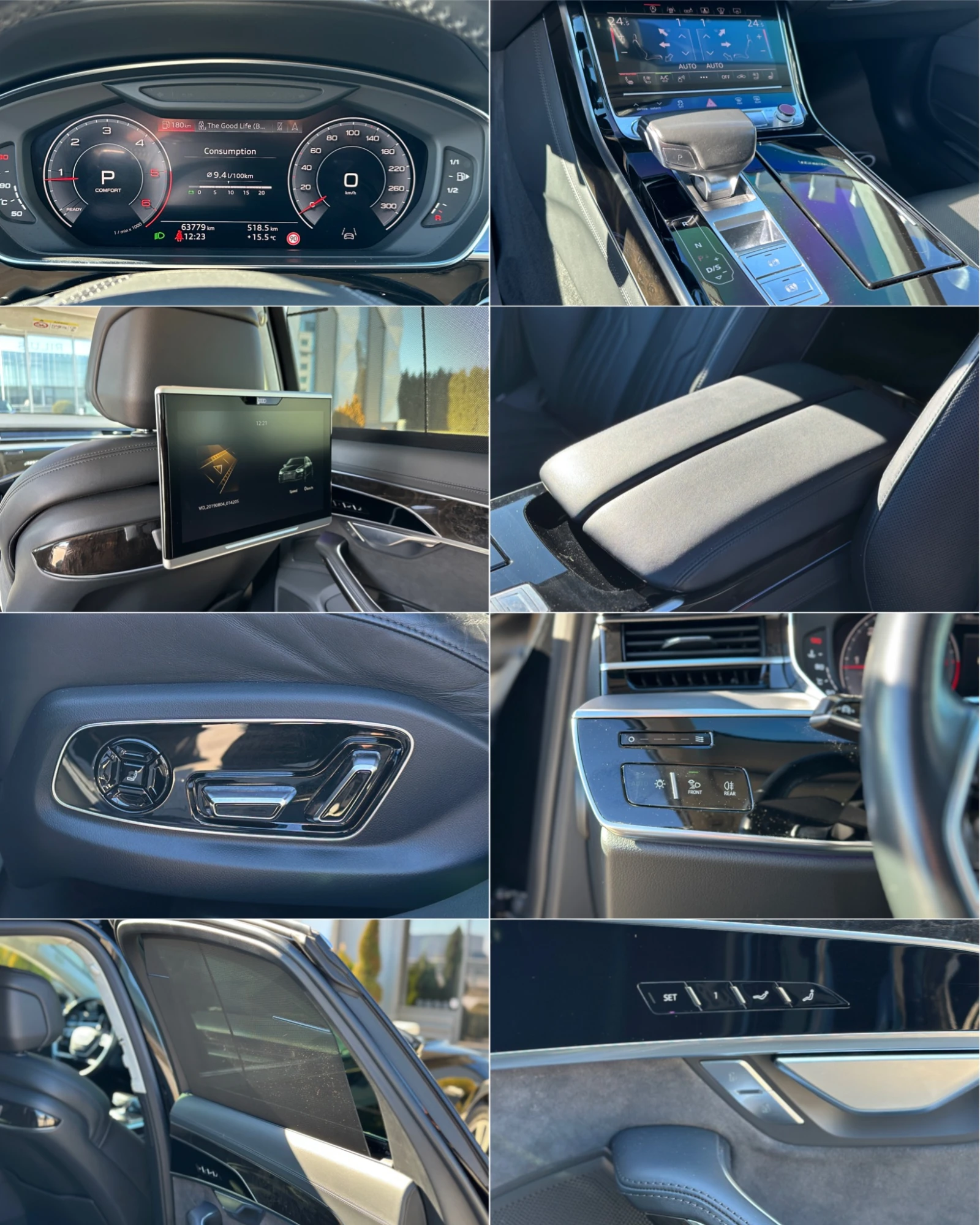 Audi A8 50TDI#DISTRONIC#PODGREV#OBDUH#PANORAMA#360 CAM#TV# | Mobile.bg   16