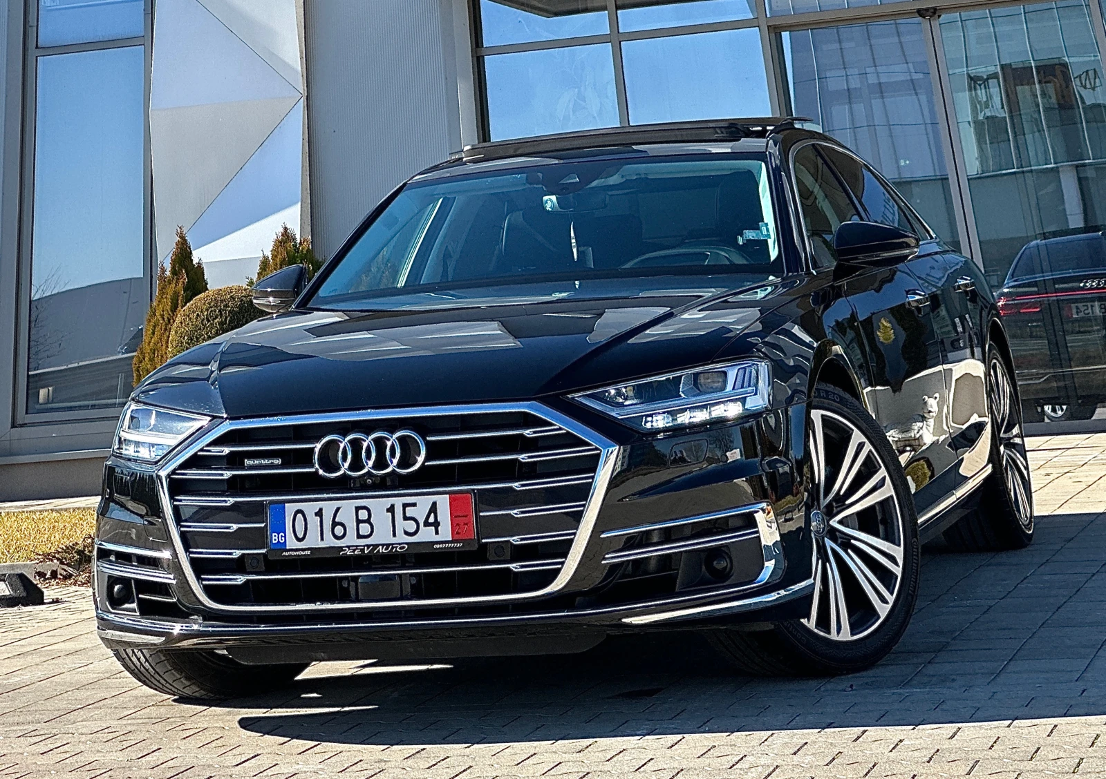 Audi A8 50TDI#DISTRONIC#PODGREV#OBDUH#PANORAMA#360 CAM#TV# - [1] 