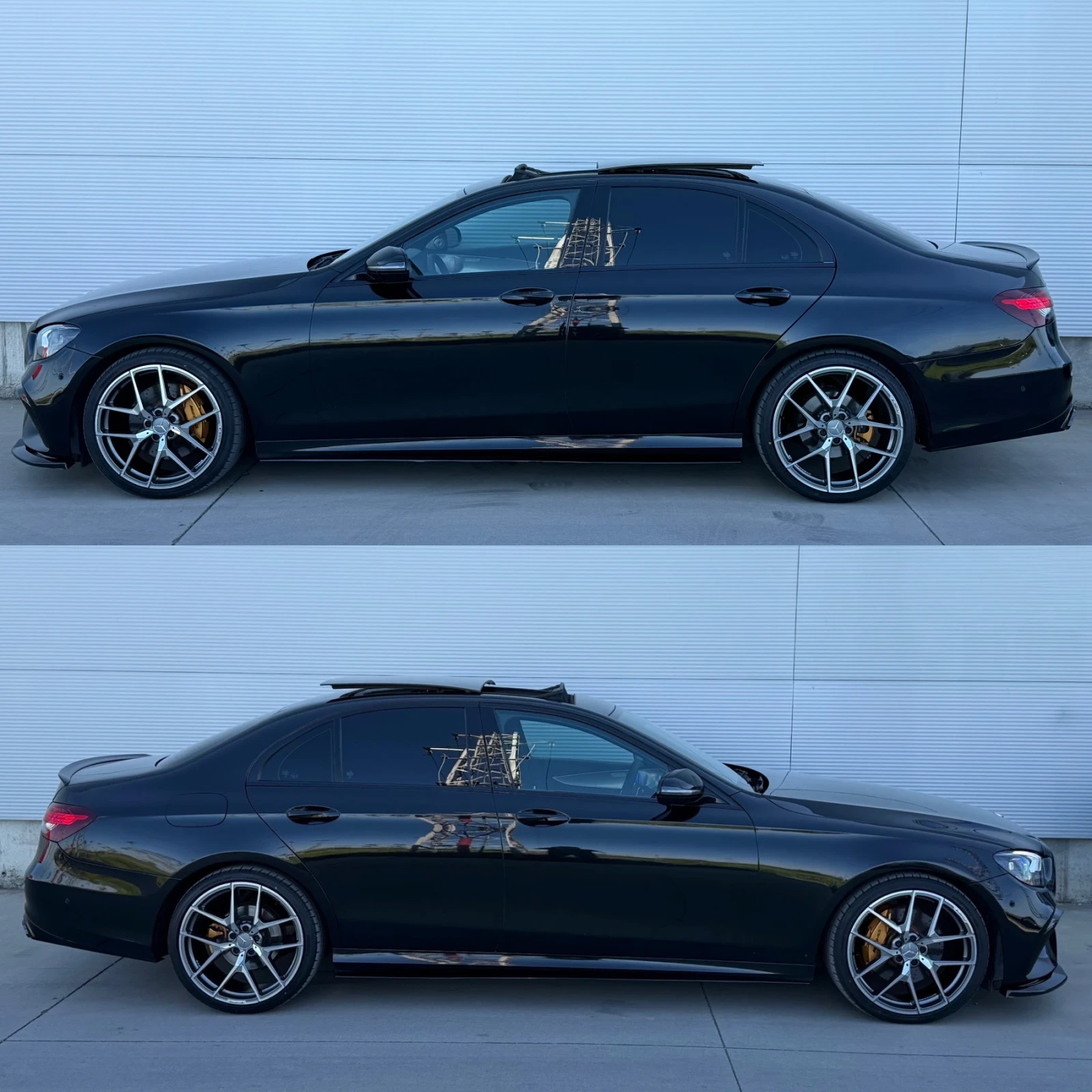 Mercedes-Benz E 220 Серв.ист., Facelift 6.3 AMG пакет, снимка 3 - Автомобили и джипове - 54335662