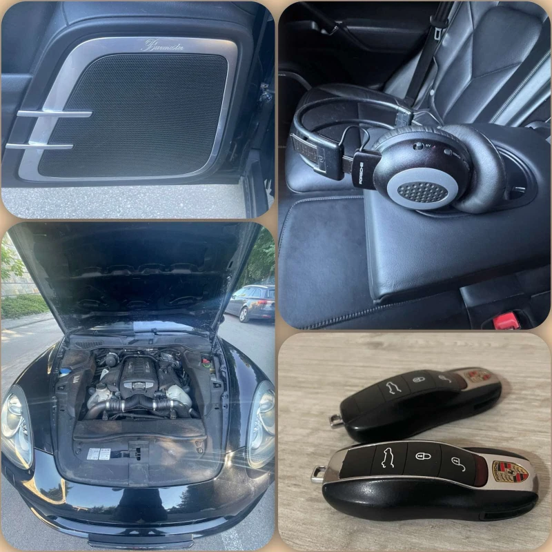 Porsche Cayenne TURBO * PANO * 3xTV * CHRONO * BURMEISTER * FULL* , снимка 13 - Автомобили и джипове - 50786113