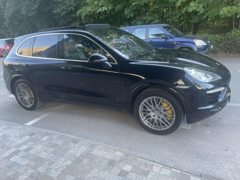 Porsche Cayenne TURBO * PANO * 3xTV * CHRONO * BURMEISTER * FULL* , снимка 3 - Автомобили и джипове - 50786113