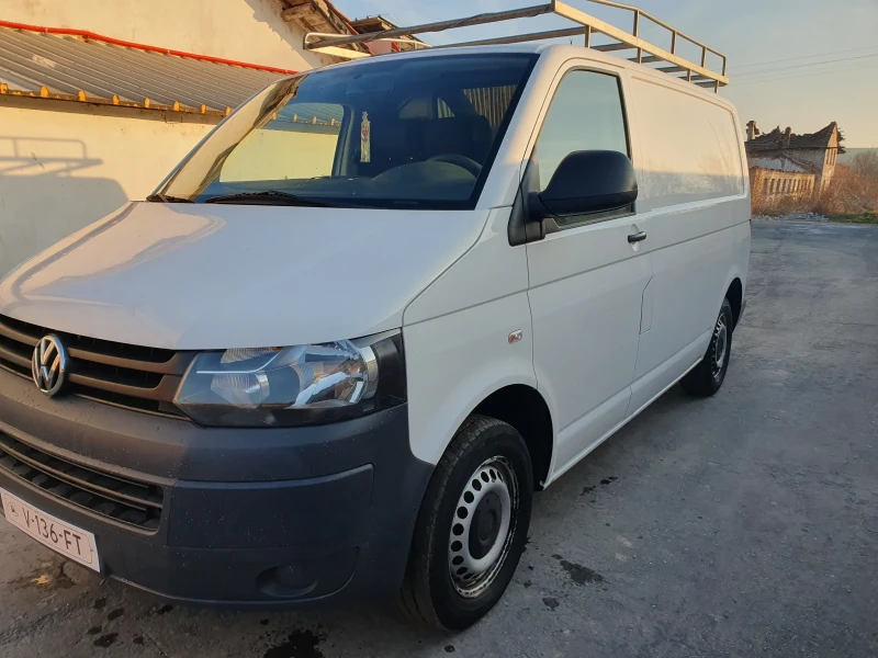 VW Transporter 2.0 тди 102к.с КЛИМАТИК , снимка 1 - Бусове и автобуси - 48135904