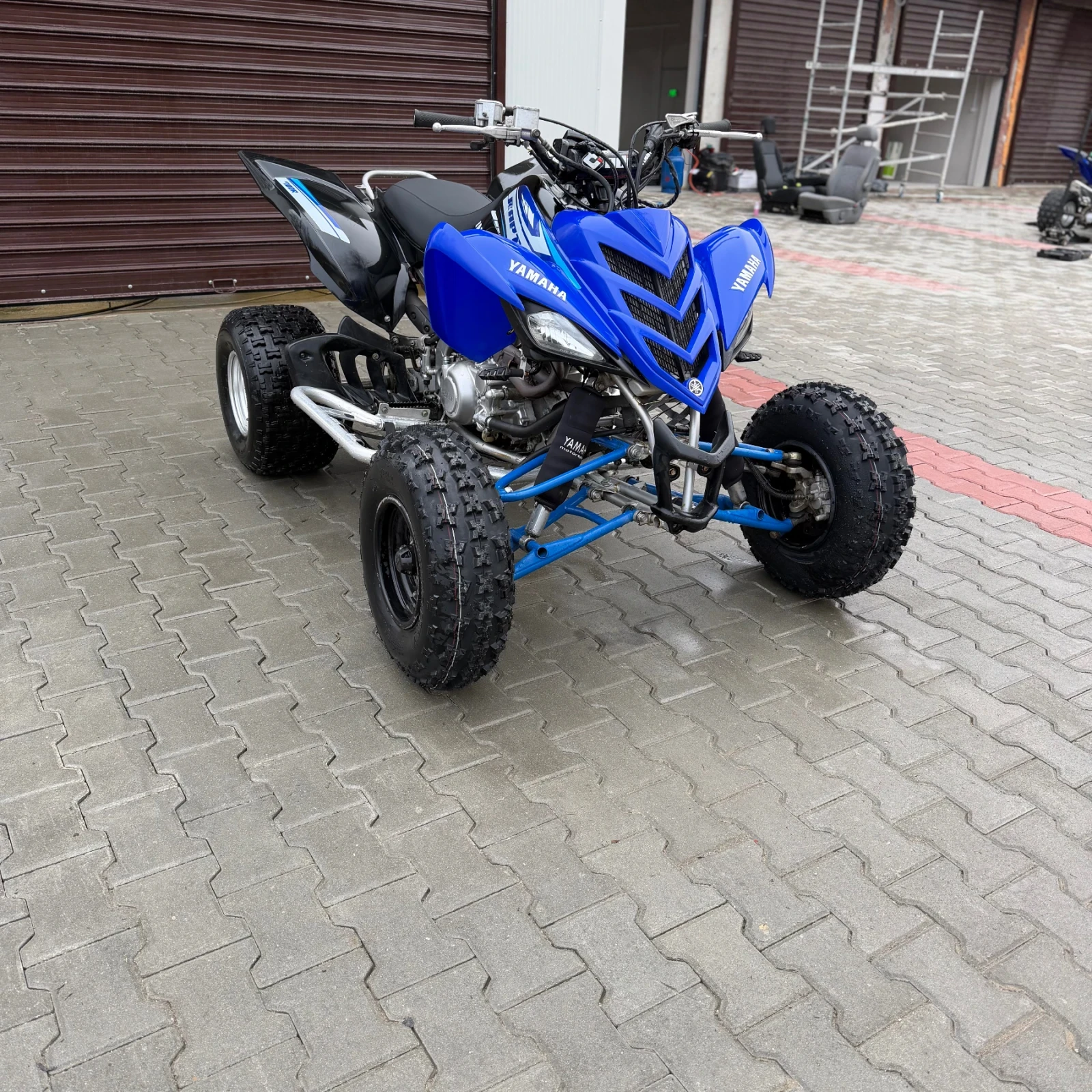 Yamaha Raptor YFM 700 дълги носачи и широка ос - изображение 3