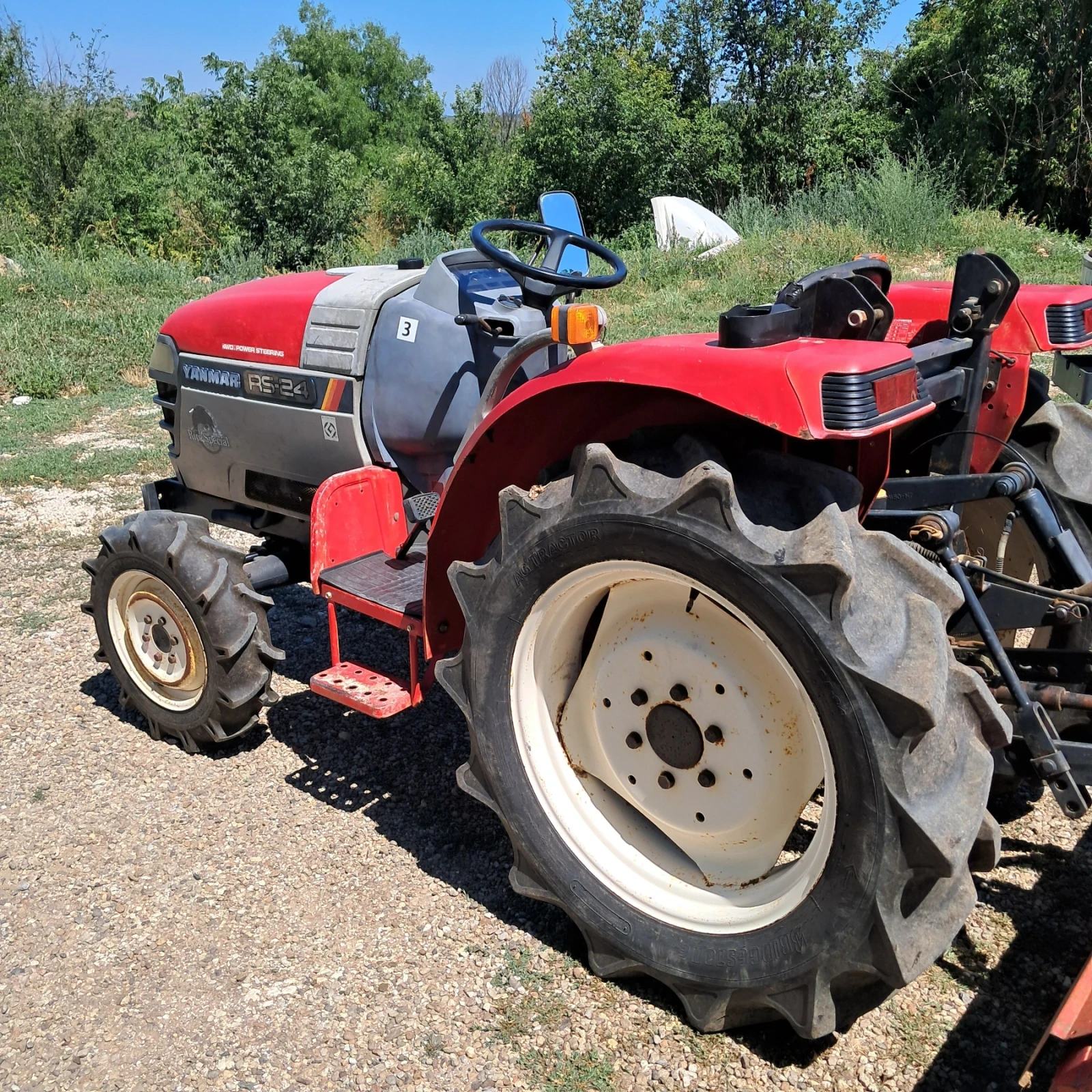 Трактор Yanmar RS24 с фреза , снимка 8 - Селскостопанска техника - 56656608