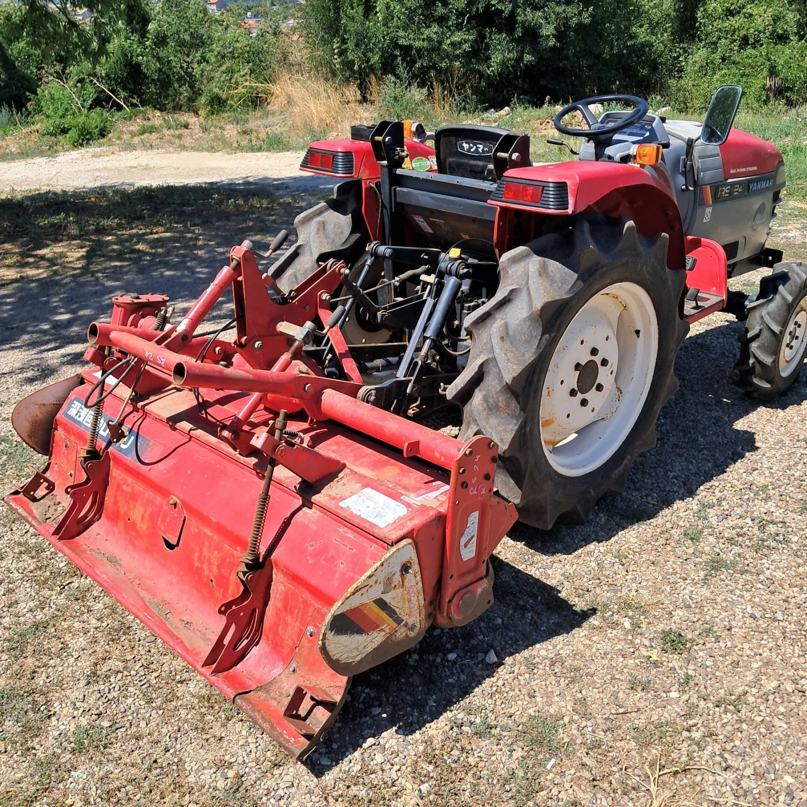 Трактор Yanmar RS24 с фреза , снимка 6 - Селскостопанска техника - 56656608