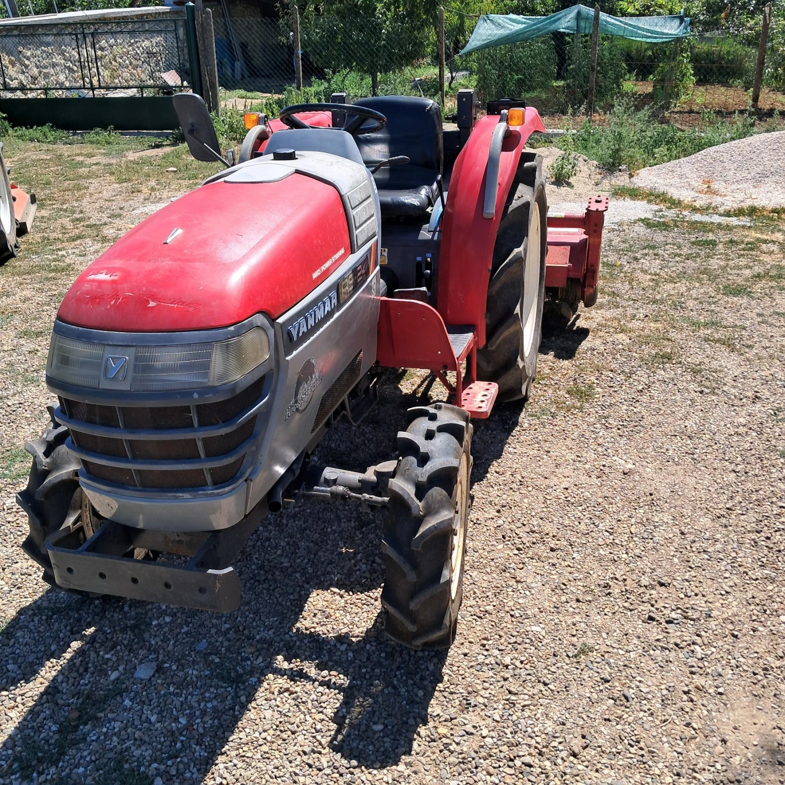 Трактор Yanmar RS24 с фреза , снимка 2 - Селскостопанска техника - 56656608