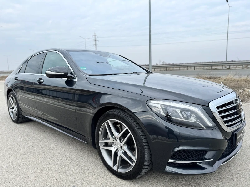 Mercedes-Benz S 350 AMG / FULL / PANORAMA / DISTRONIC / 360 / HEAD UP , снимка 1 - Автомобили и джипове - 49304928