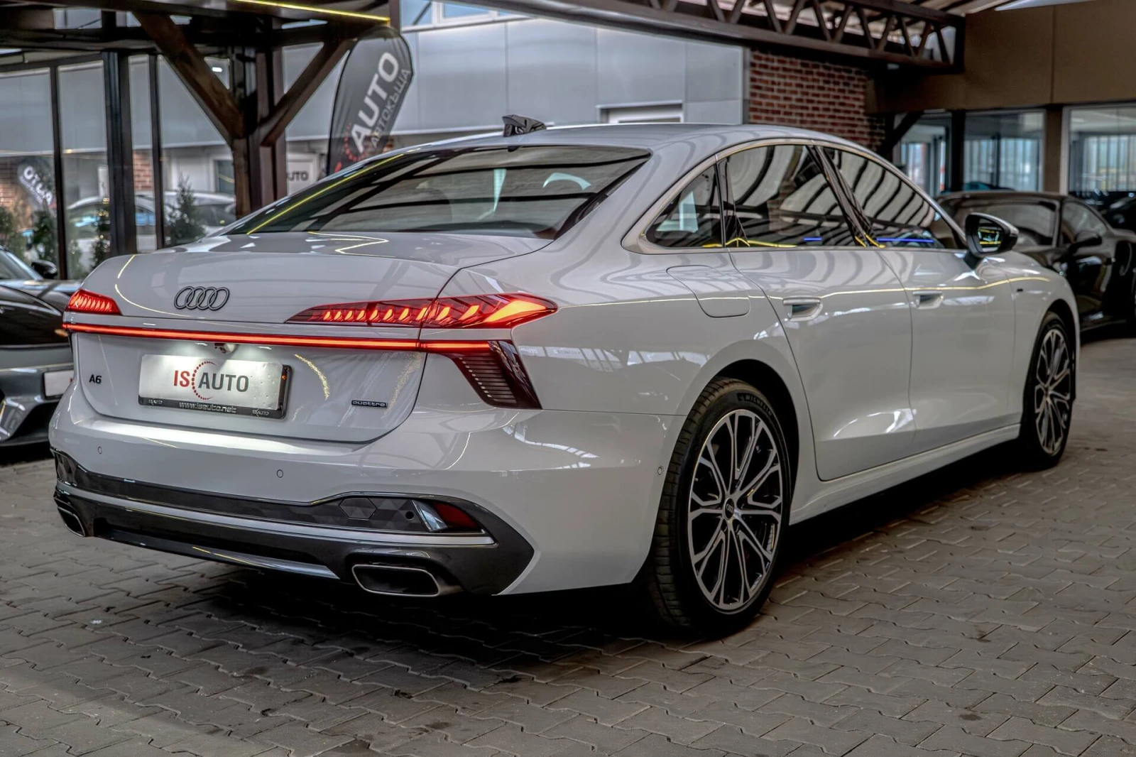 Audi A6 2.0TFSI/Hybrid/Quattro/Камера 360/Амбиент/Дистрони - изображение 5