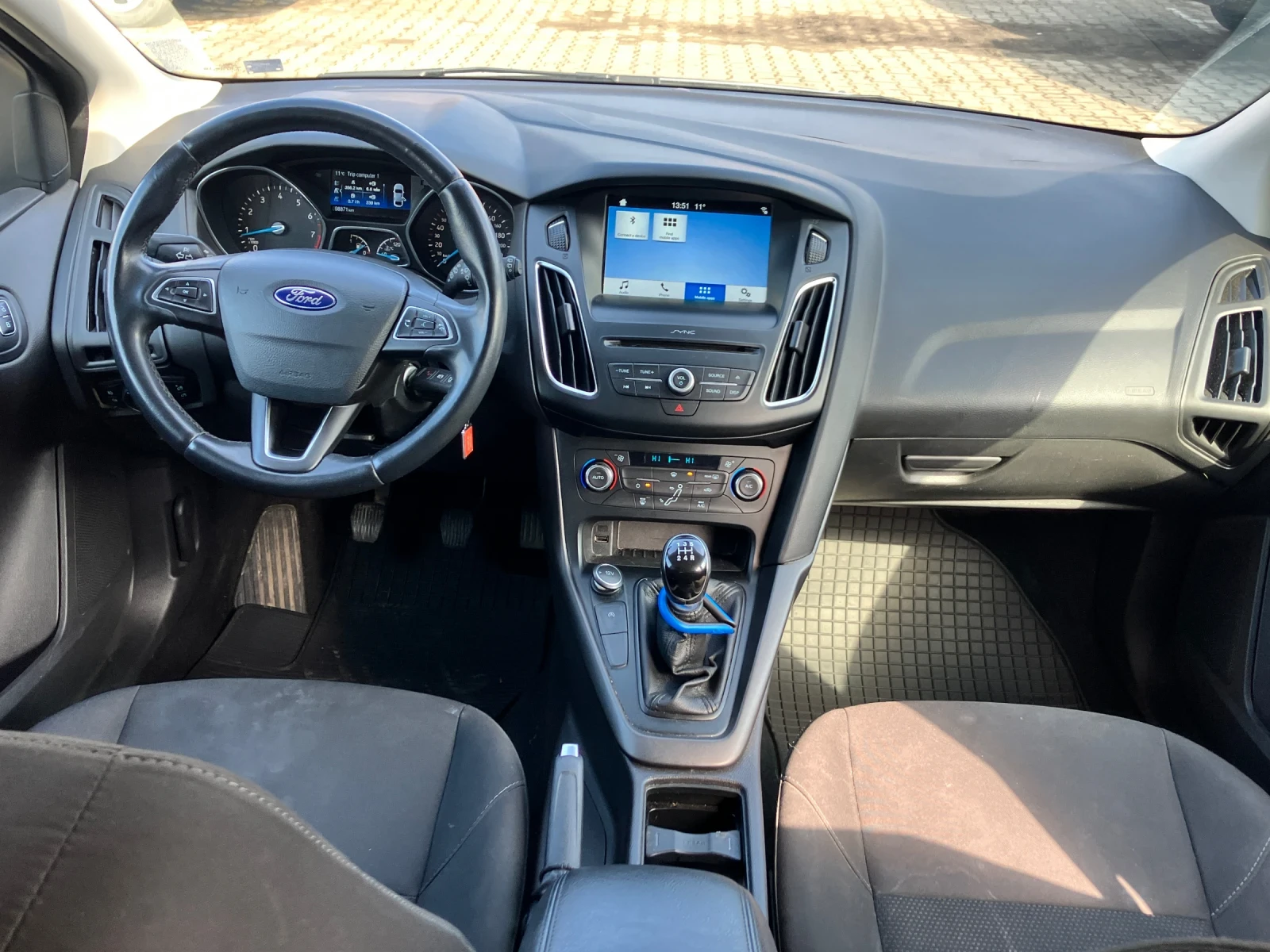 Ford Focus 1.0/100к.с/2019/Мото Пфое/Нави Синк3 16/9 , снимка 7 - Автомобили и джипове - 53967013