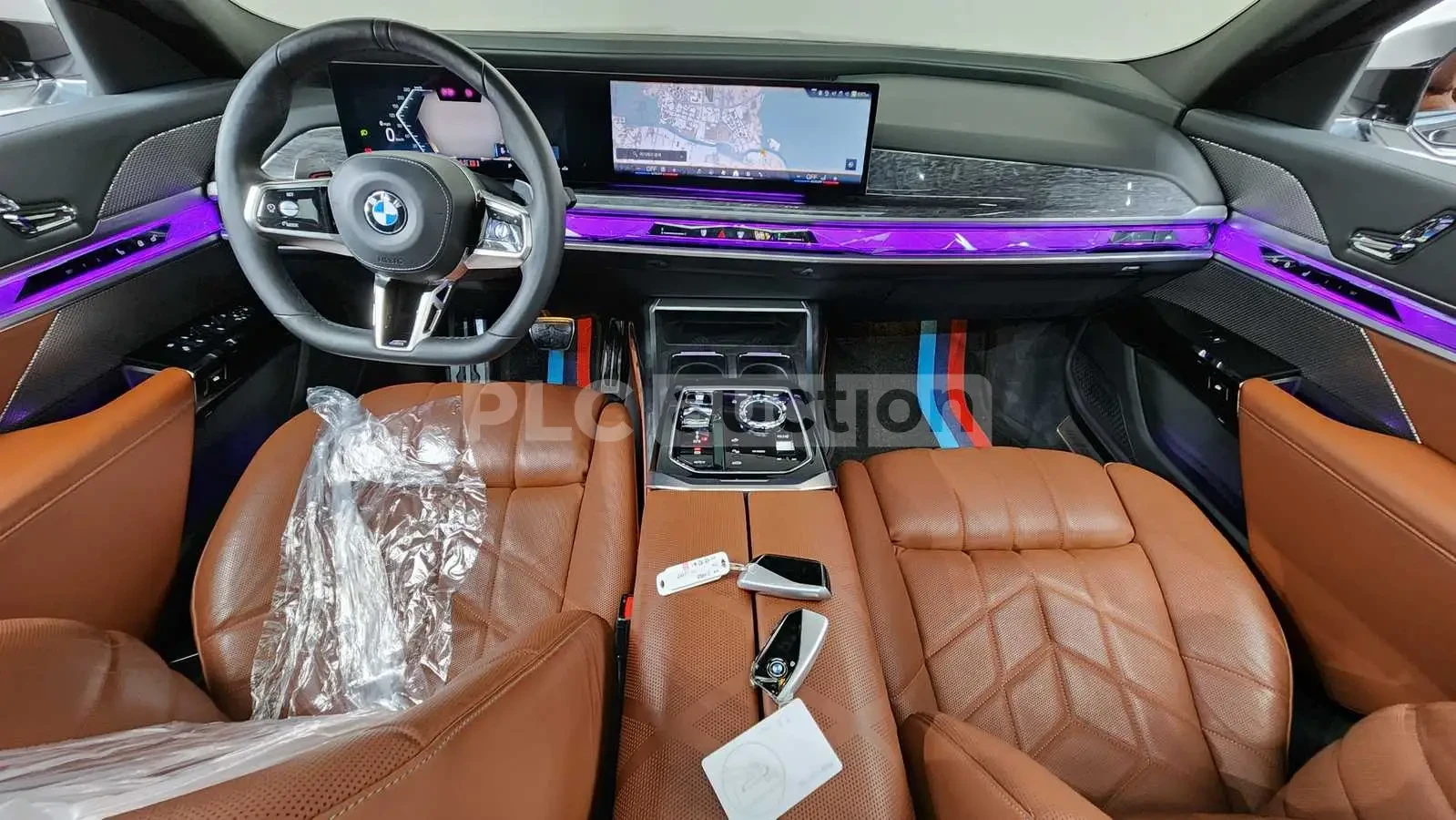 BMW 740 ОБДУХВАНЕ * ДИСТРОНИК * HEAD-UP * , снимка 7 - Автомобили и джипове - 55032789