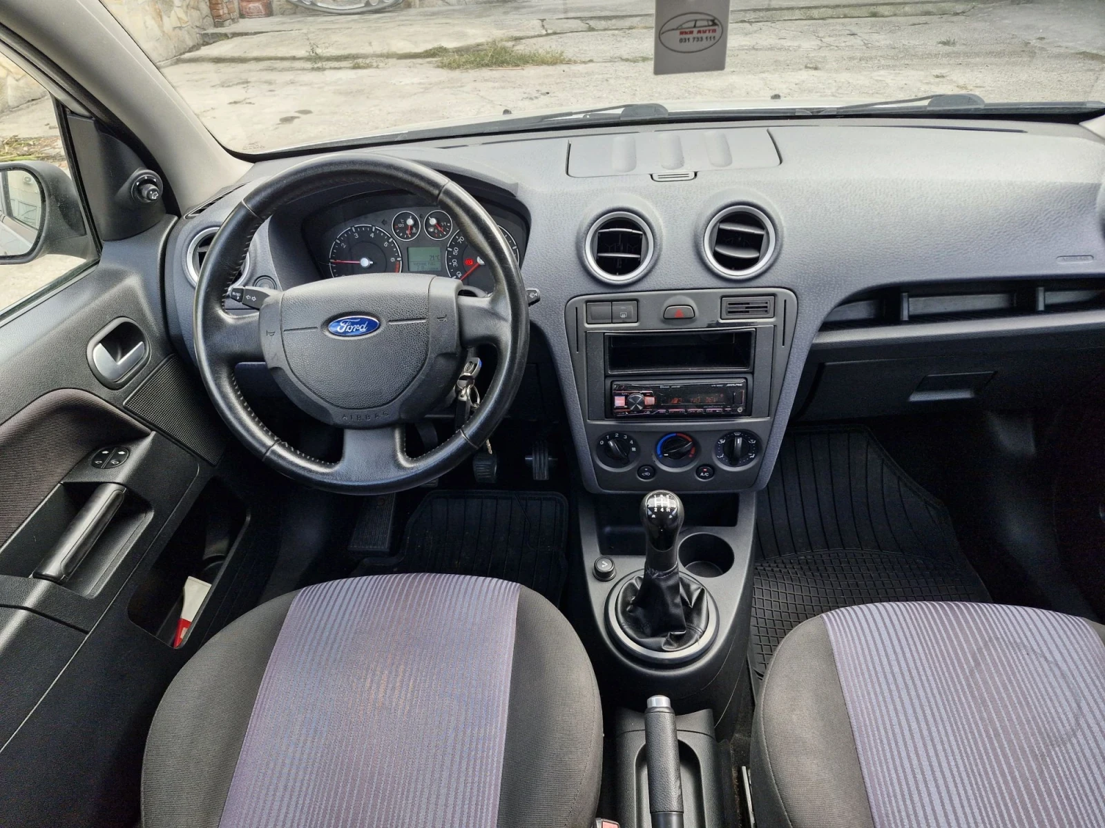 Ford Fusion 1.6 бензин 101 к.с. климатик , снимка 10 - Автомобили и джипове - 56298413