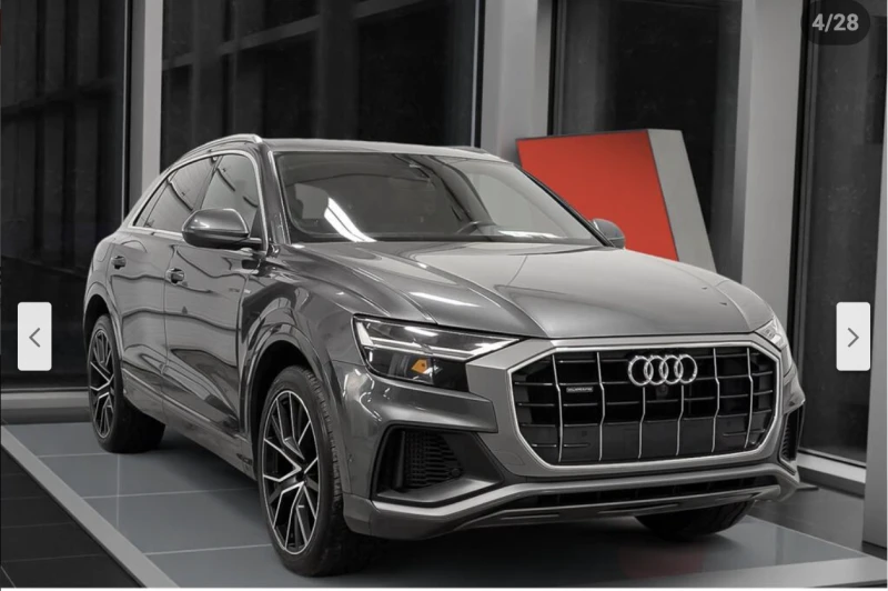 Audi Q8 3.0T* S* LINE* MATRIX* 360КАМЕРА* LANE* ASSIST* , снимка 3 - Автомобили и джипове - 52593911