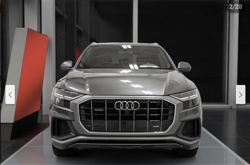 Audi Q8 3.0T* S* LINE* MATRIX* 360КАМЕРА* LANE* ASSIST* , снимка 6 - Автомобили и джипове - 52593911