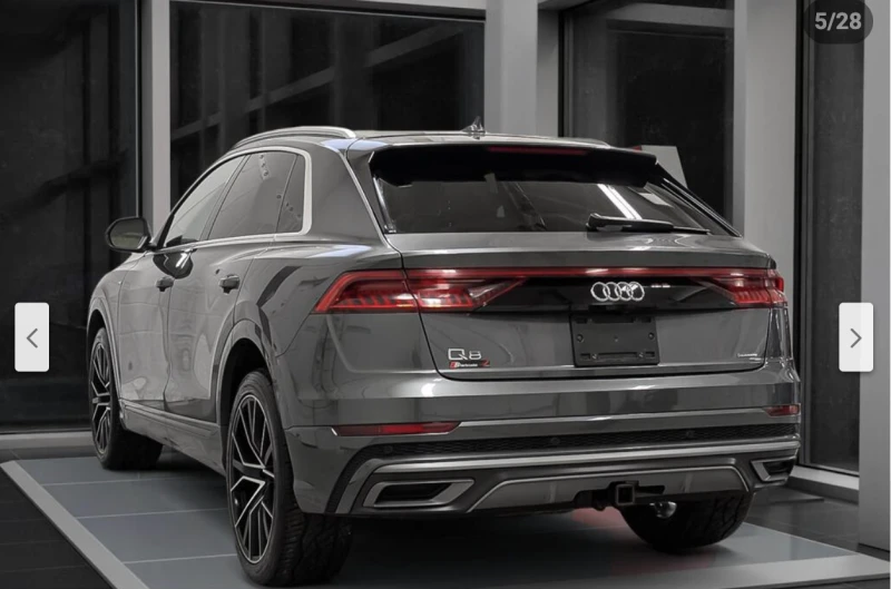 Audi Q8 3.0T* S* LINE* MATRIX* 360КАМЕРА* LANE* ASSIST* , снимка 4 - Автомобили и джипове - 52593911